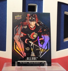 Tim Stutzle 2022-23 - Black Rainbow #4 Allure Upper Deck